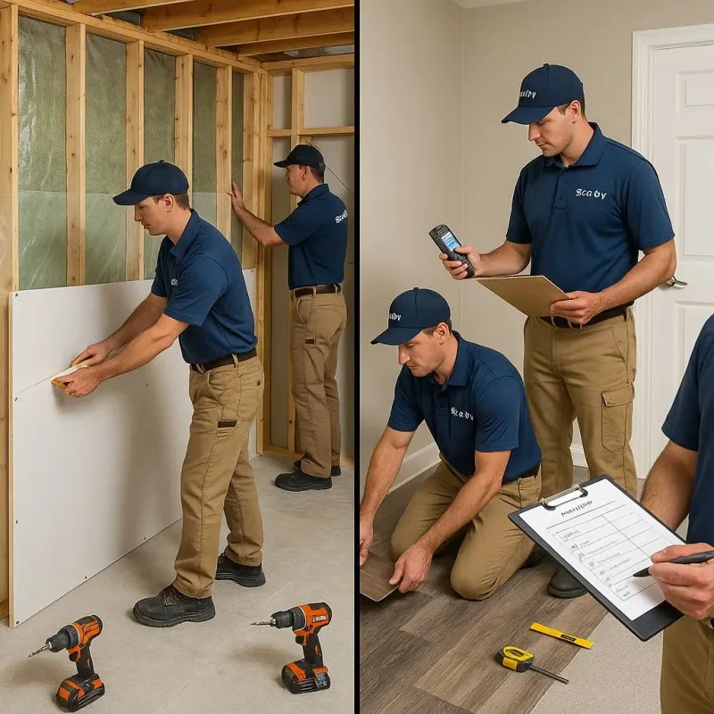 Repairs and Reconstruction process in Tellico Village, TN